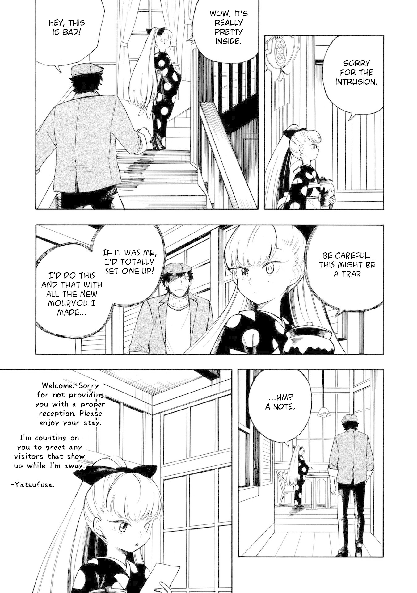 Mouryou Shoujo Chapter 12 page 5 - Chapter 12: Their House