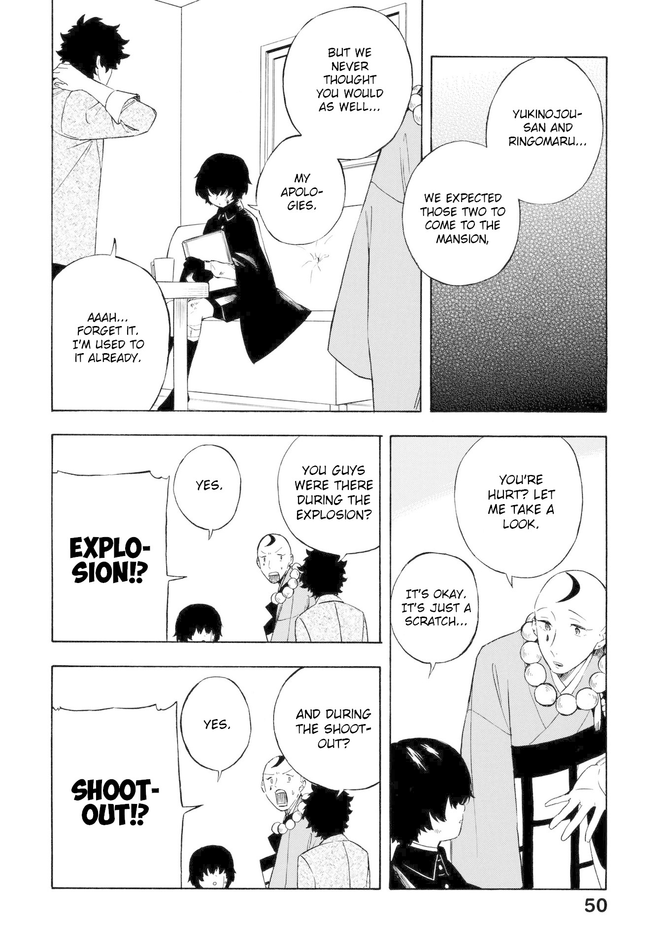 Mouryou Shoujo Chapter 13 page 18 - Chapter 13: Escape to Another Dimension