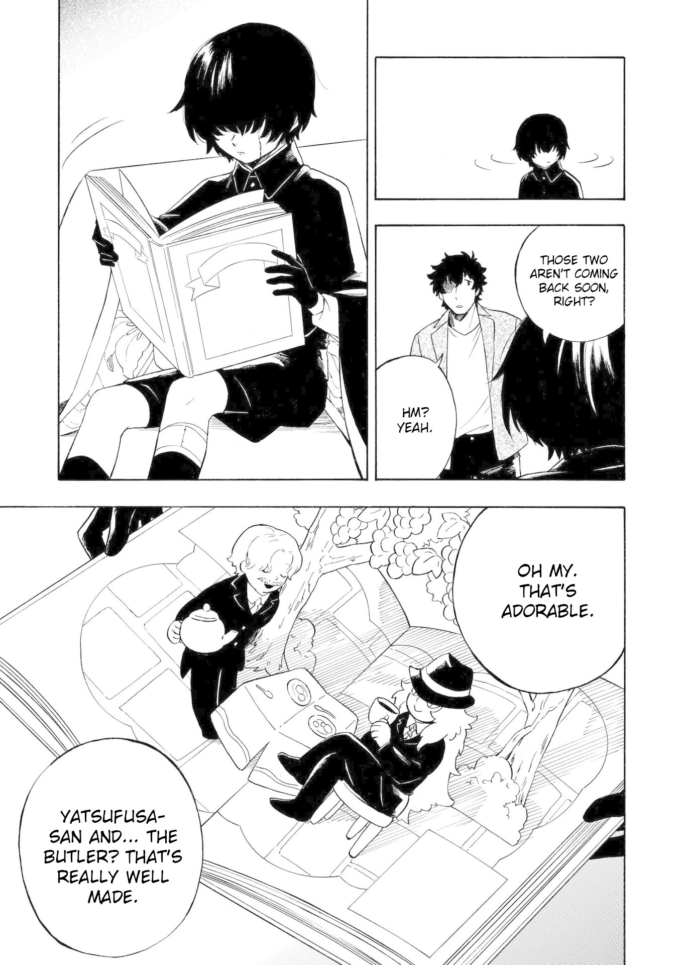 Mouryou Shoujo Chapter 13 page 19 - Chapter 13: Escape to Another Dimension