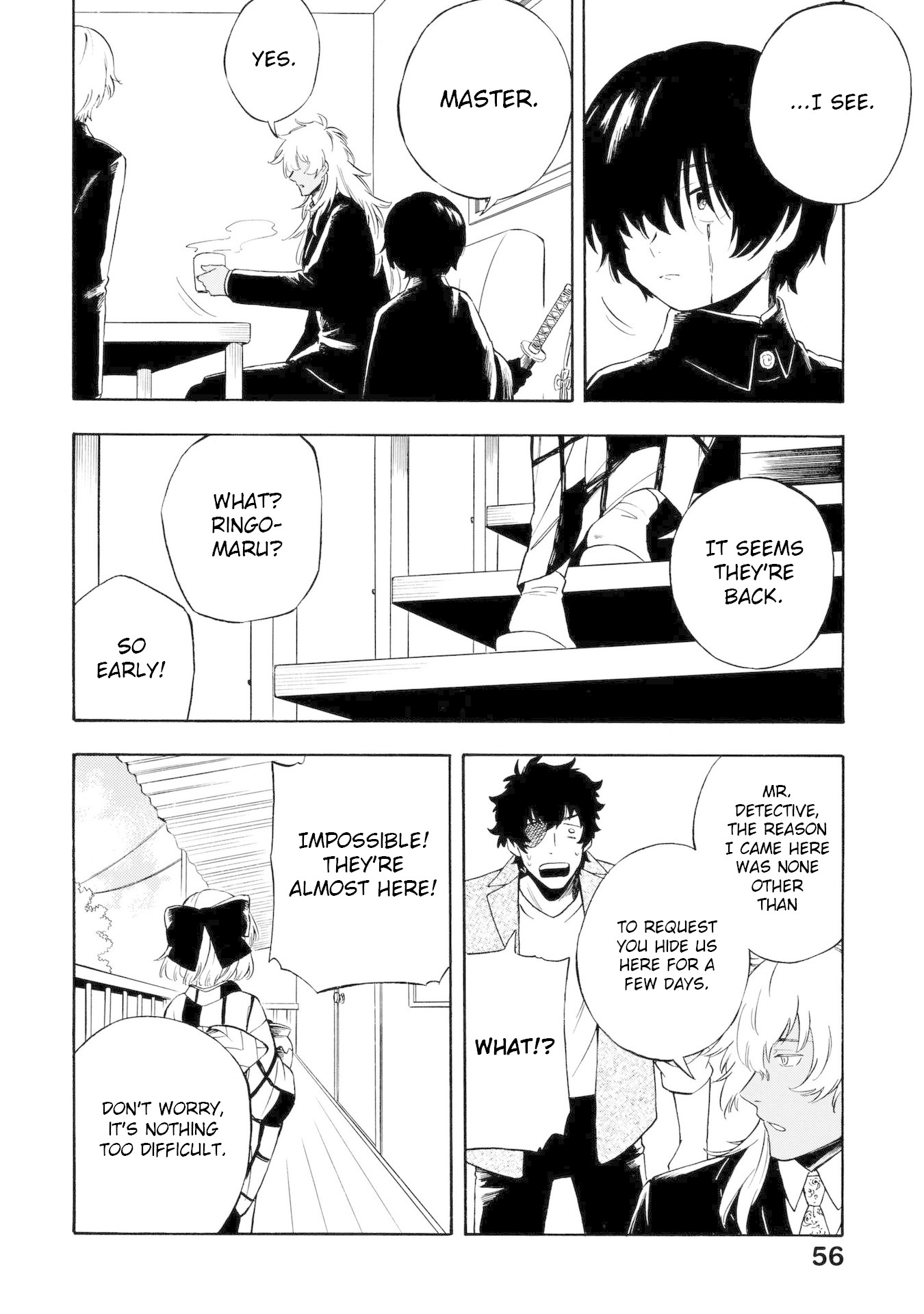 Mouryou Shoujo Chapter 13 page 24 - Chapter 13: Escape to Another Dimension