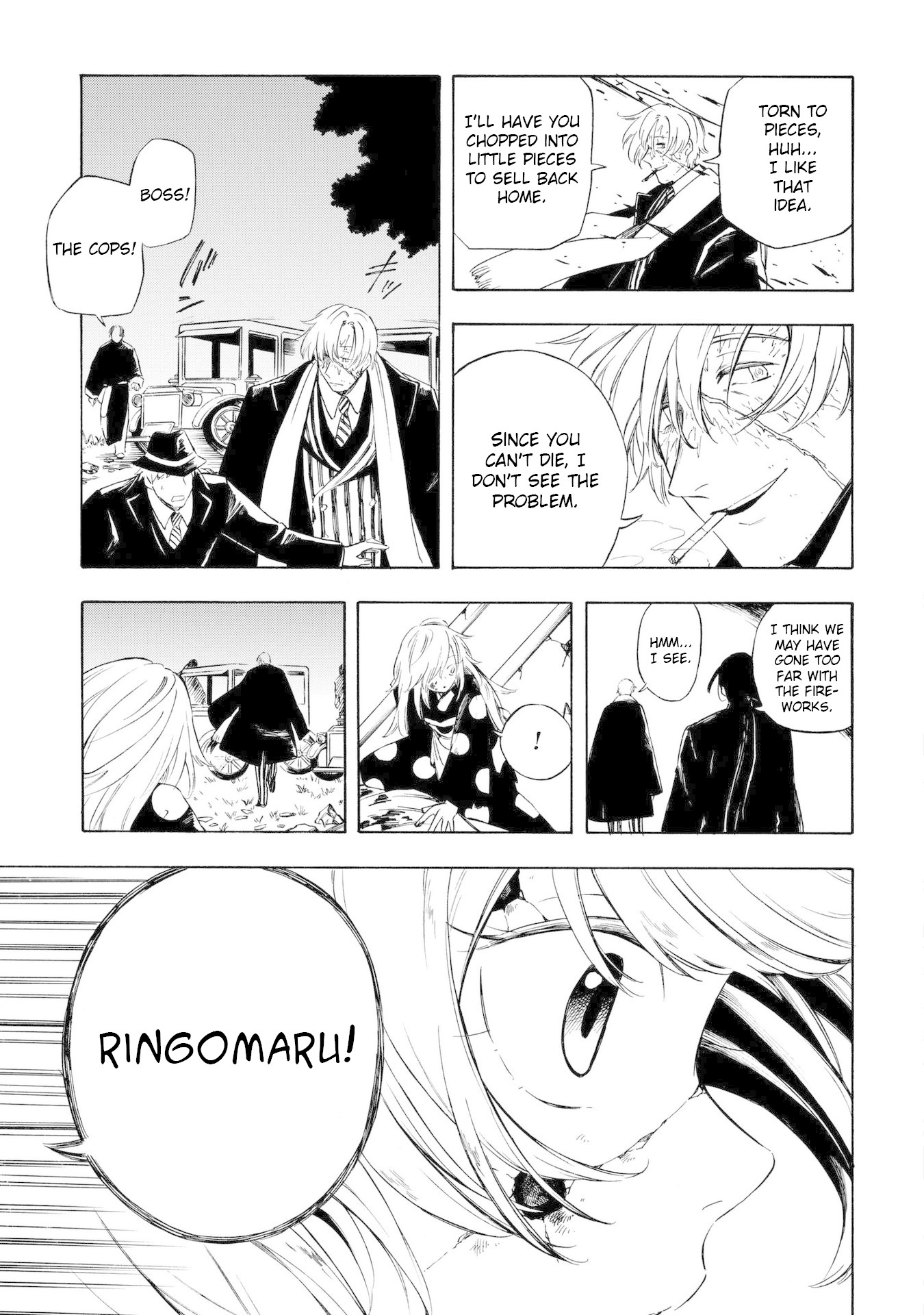 Mouryou Shoujo Chapter 13 page 5 - Chapter 13: Escape to Another Dimension