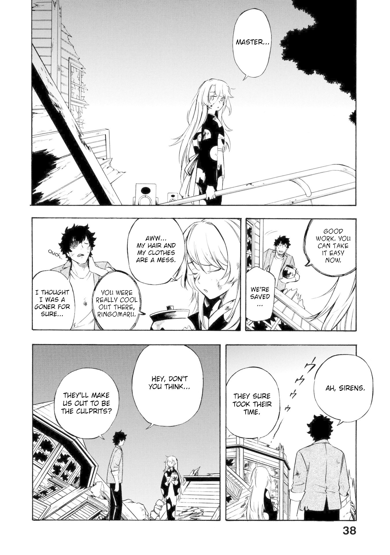 Mouryou Shoujo Chapter 13 page 6 - Chapter 13: Escape to Another Dimension
