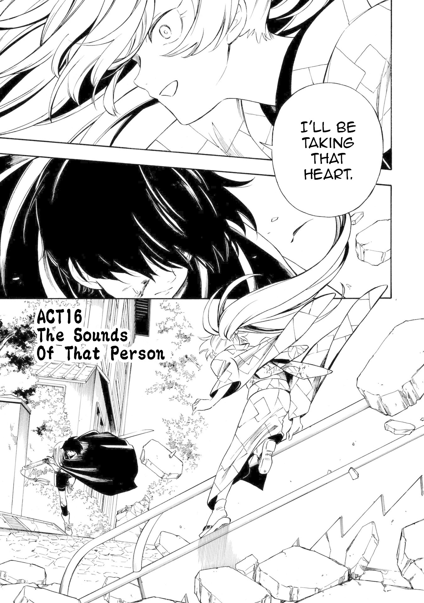 Mouryou Shoujo Chapter 16 page 1 - Chapter 16: The Sounds of That Person