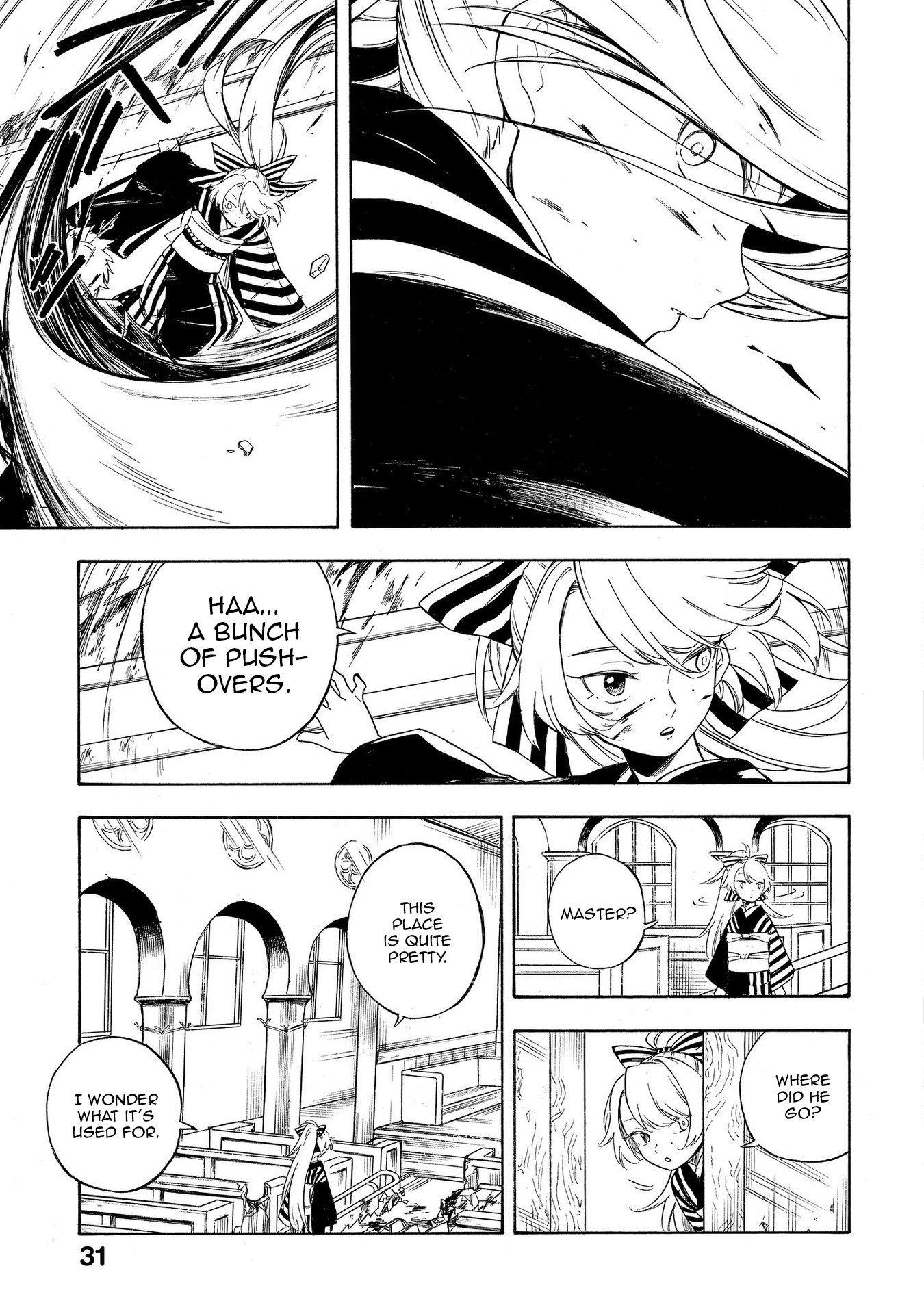 Mouryou Shoujo Chapter 18 page 3 - Chapter 18: Crime and Punishment Part 1