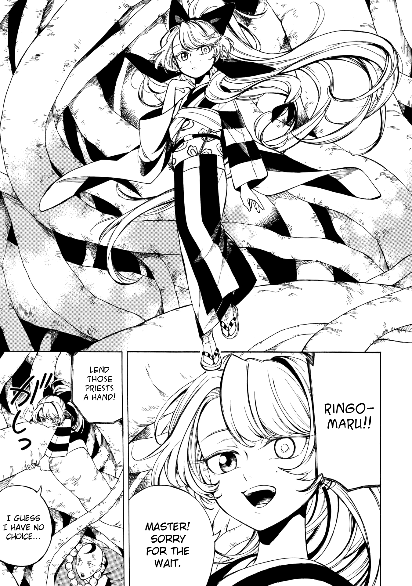 Mouryou Shoujo Chapter 3 page 9 - Chapter 3: Crimson Forest