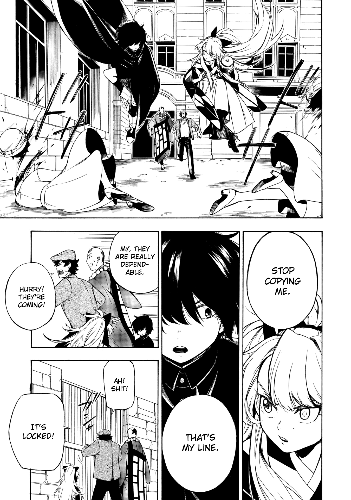 Mouryou Shoujo Chapter 6 page 23 - Chapter 6: Endemic Syndrome Part 1
