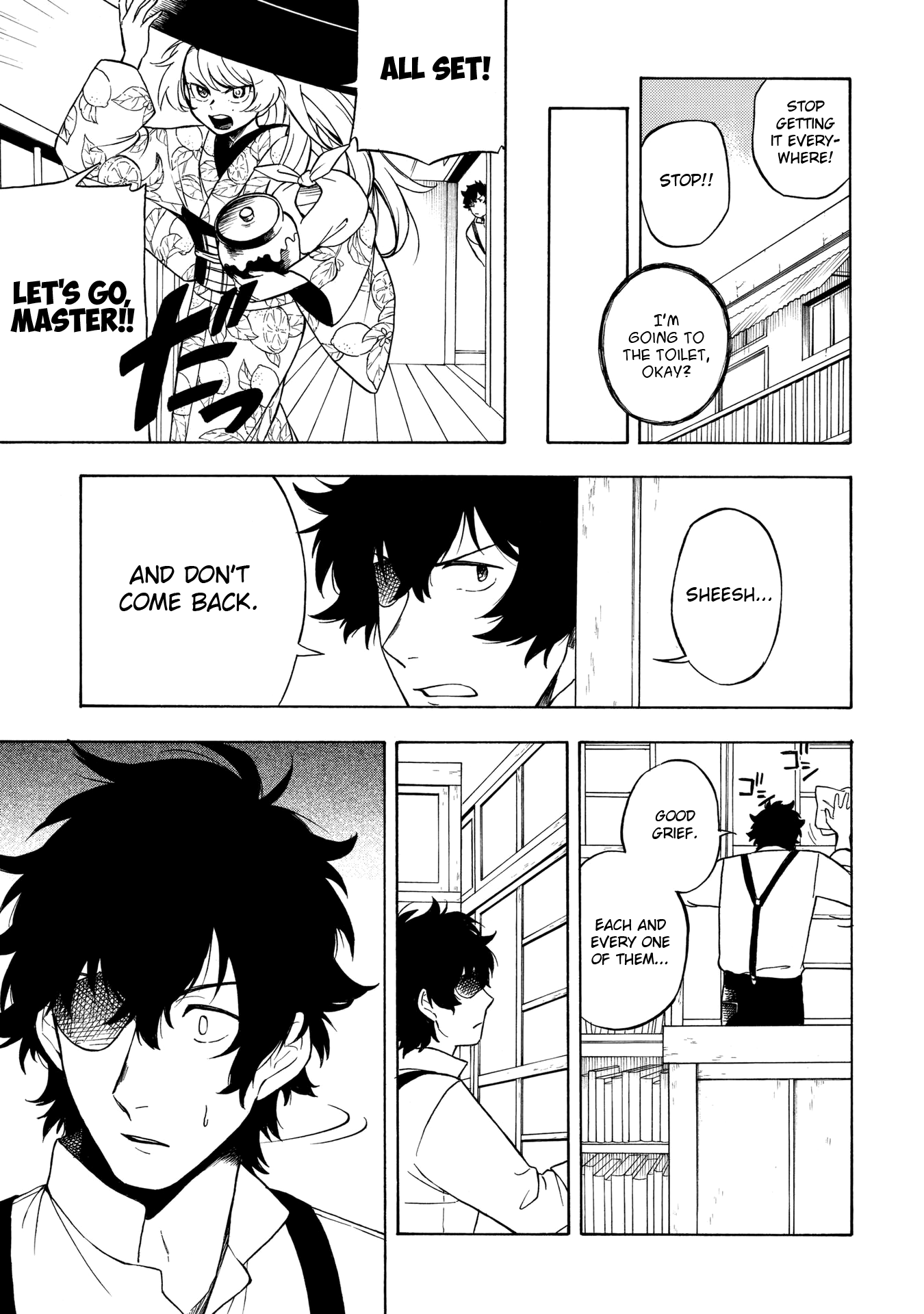 Mouryou Shoujo Chapter 8 page 5 - Chapter 8: To the Western Mansion