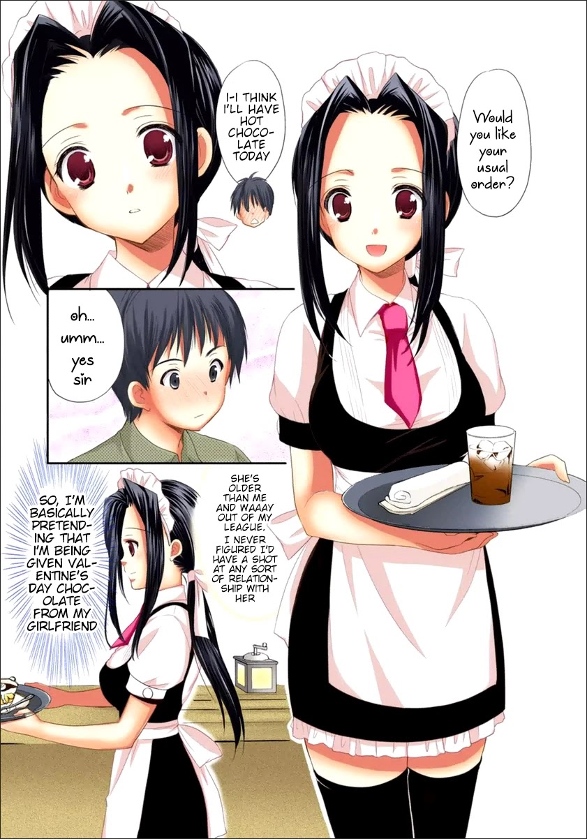 Mousou Megane Chapter 14 page 13 - Chapter 14: Saya Igarashi, Waitress (COLOR)