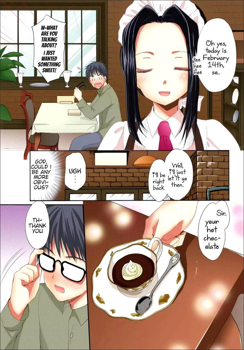 Mousou Megane Chapter 14 page 14 - Chapter 14: Saya Igarashi, Waitress (COLOR)