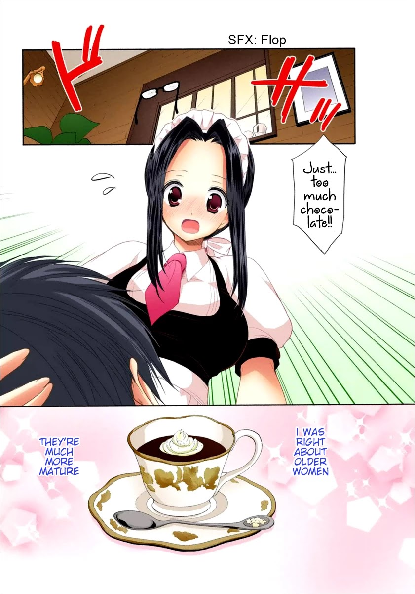 Mousou Megane Chapter 14 page 21 - Chapter 14: Saya Igarashi, Waitress (COLOR)
