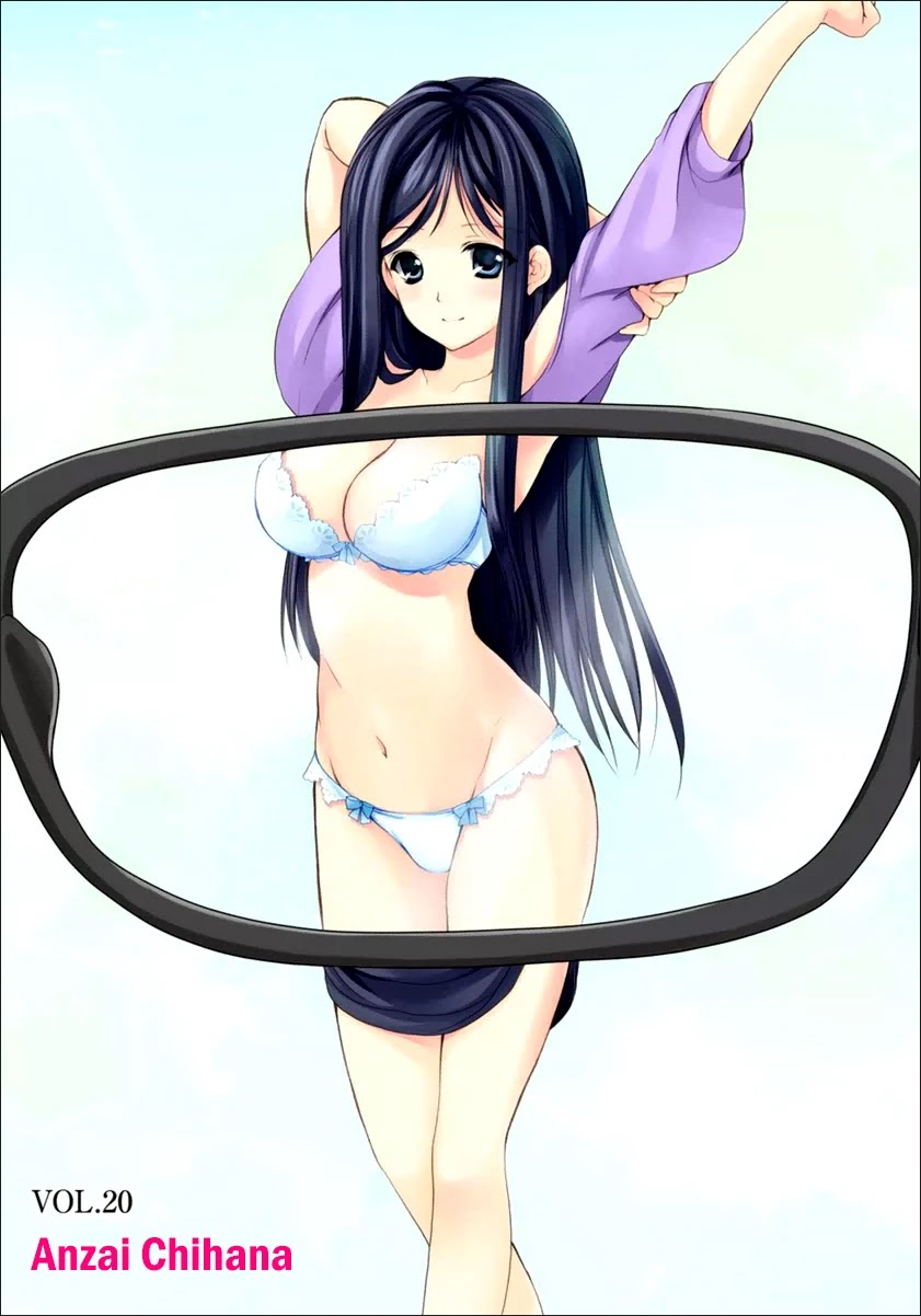 Mousou Megane Chapter 20 page 1 - Chapter 20: Anzai Chihana - Drawing Model - (COLOR)