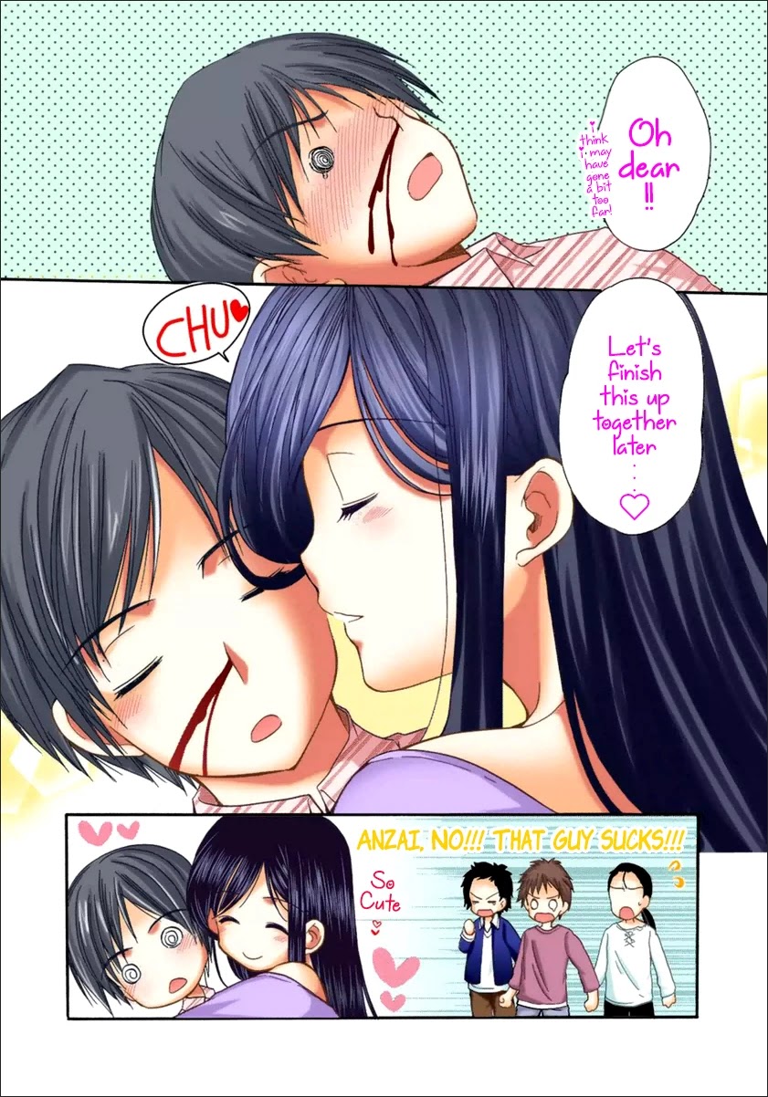 Mousou Megane Chapter 20 page 10 - Chapter 20: Anzai Chihana - Drawing Model - (COLOR)