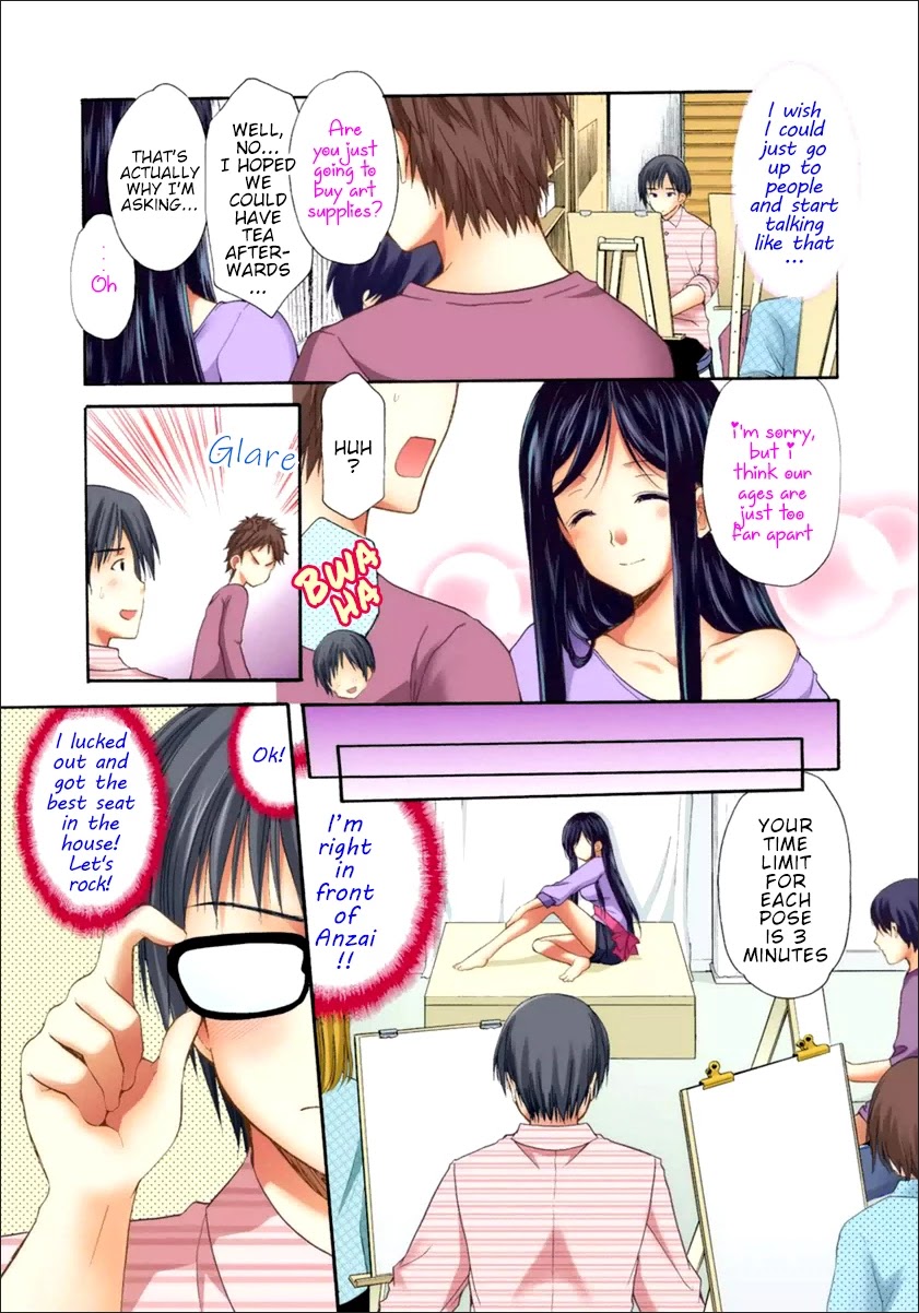 Mousou Megane Chapter 20 page 3 - Chapter 20: Anzai Chihana - Drawing Model - (COLOR)