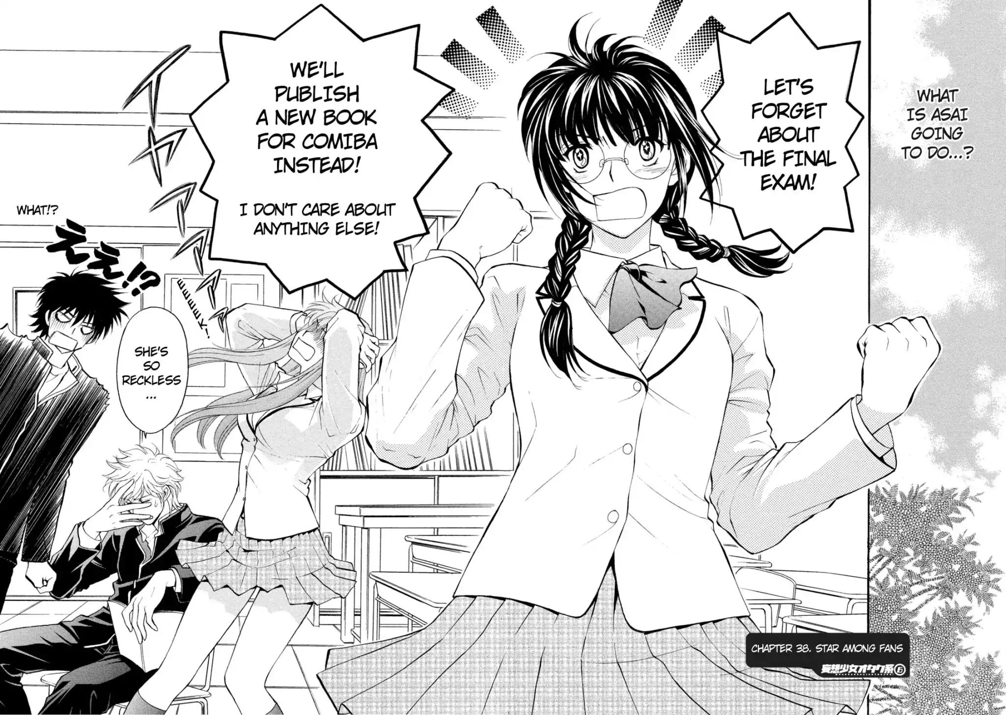 Mousou Shoujo Otakukei Chapter 38 page 4 - Chapter 38: Star Among Fans