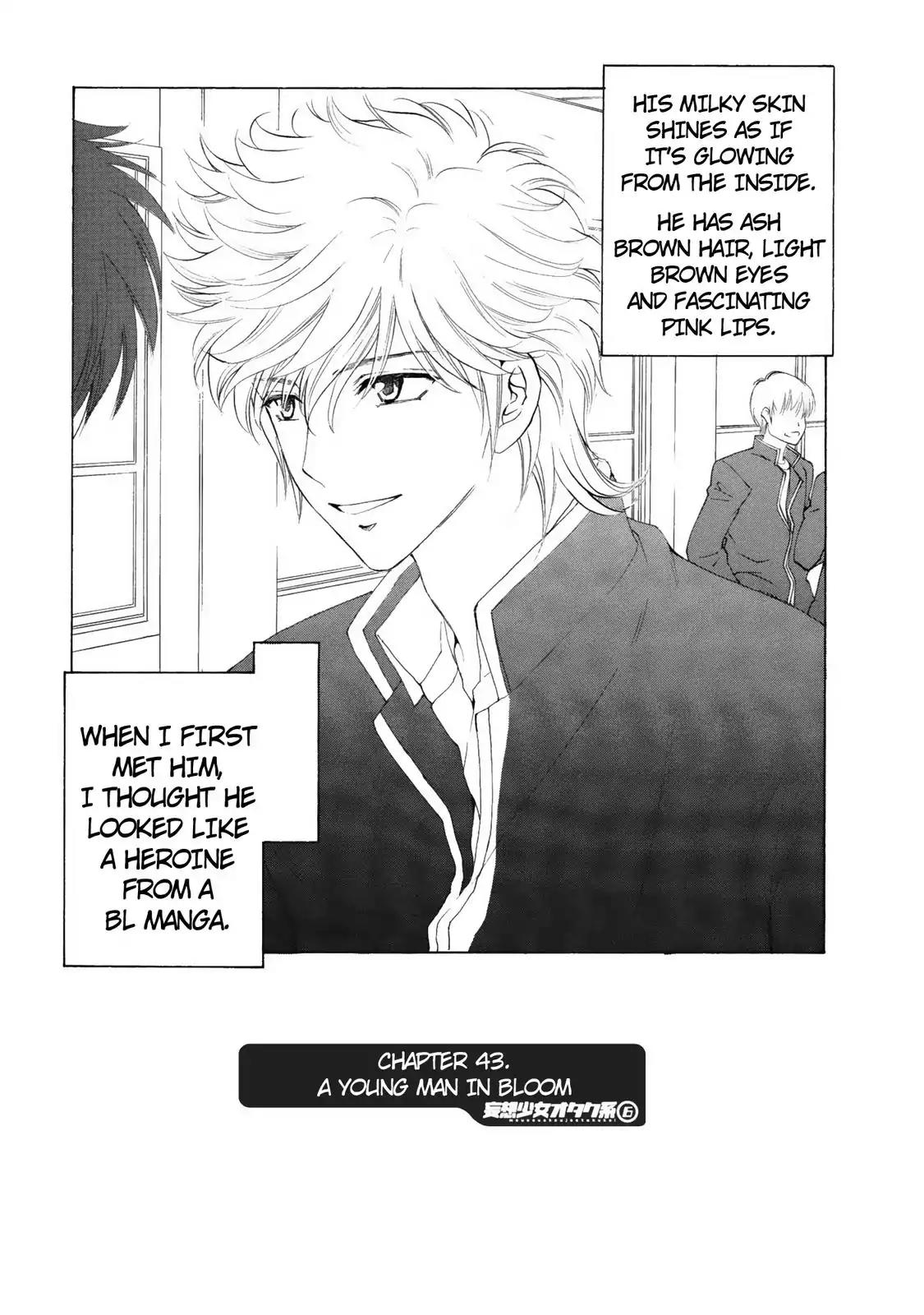 Mousou Shoujo Otakukei Chapter 43 page 1 - Chapter 43: A Young Man in Bloom