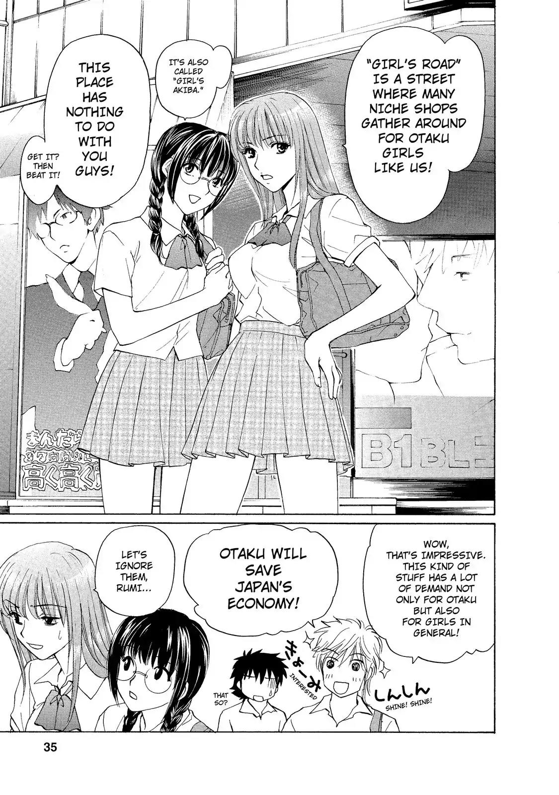 Mousou Shoujo Otakukei Chapter 9 page 5 - Chapter 9: Girl's Road: I Think Simple Things Might Make Her Happy