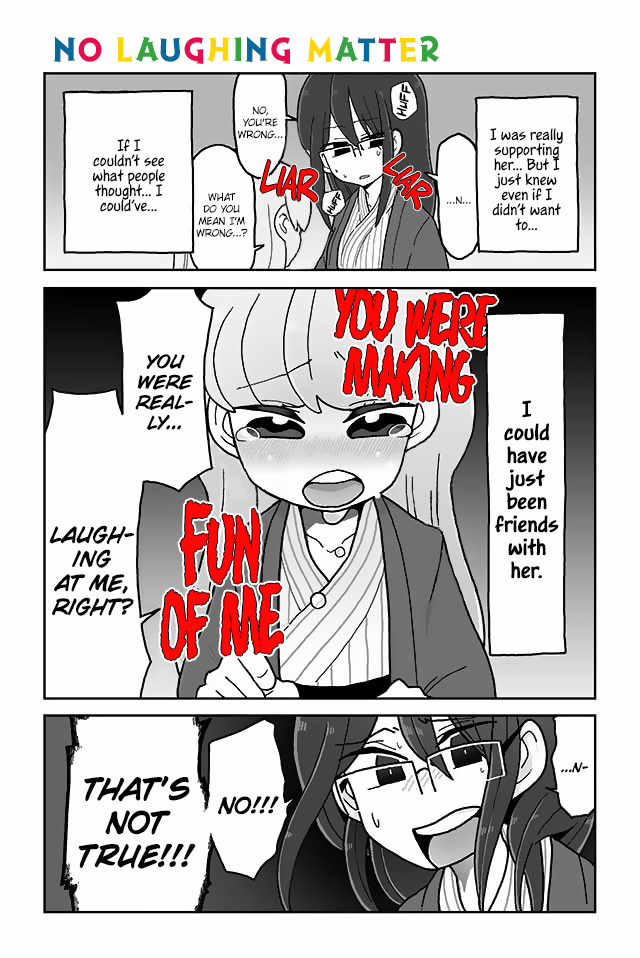 Mousou Telepathy Chapter 101 page 1 - Chapter 101: No Laughing Matter