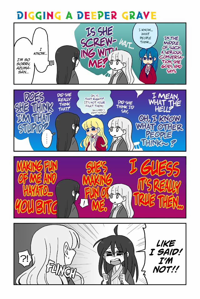 Mousou Telepathy Chapter 104 page 1 - Chapter 104: Digging a Deeper Grave