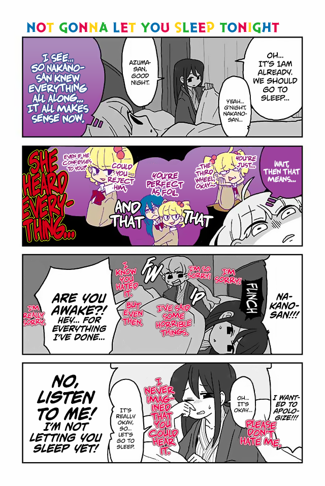 Mousou Telepathy Chapter 107 page 1 - Chapter 107: Not Gonna Let You Sleep Tonight