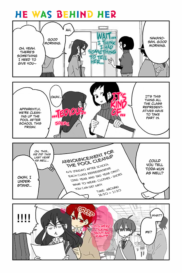 Mousou Telepathy Chapter 134 page 1 - Chapter 134: He Was Behind Her