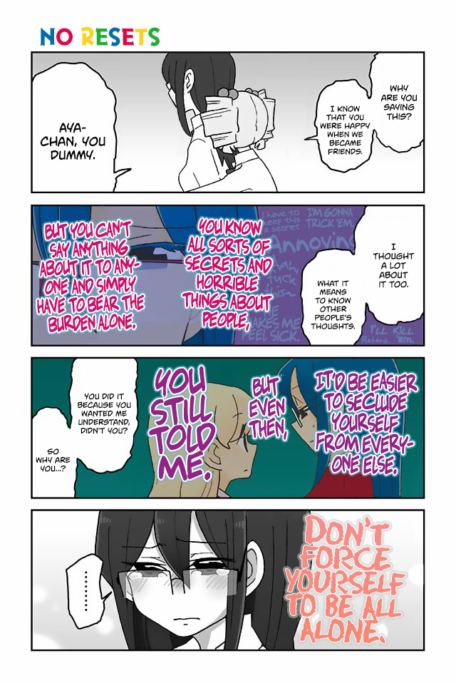 Mousou Telepathy Chapter 153 page 1 - Chapter 153: No Resets