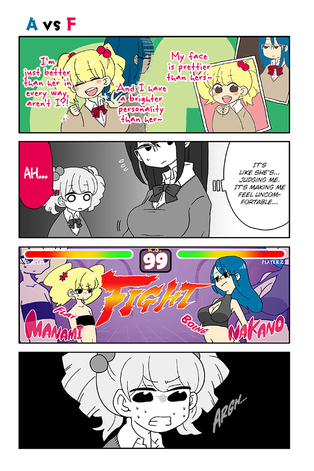 Mousou Telepathy Chapter 16 page 1 - Chapter 16: A vs F