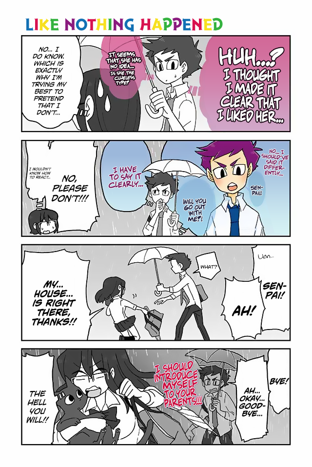 Mousou Telepathy Chapter 168 page 1 - Chapter 168: Like Nothing Happened