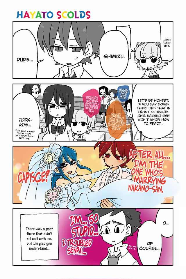 Mousou Telepathy Chapter 176 page 1 - Chapter 176: Hayato Scolds