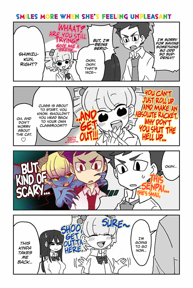 Mousou Telepathy Chapter 177 page 1 - Chapter 177: Smiles More When She’s Feeling Unpleasant
