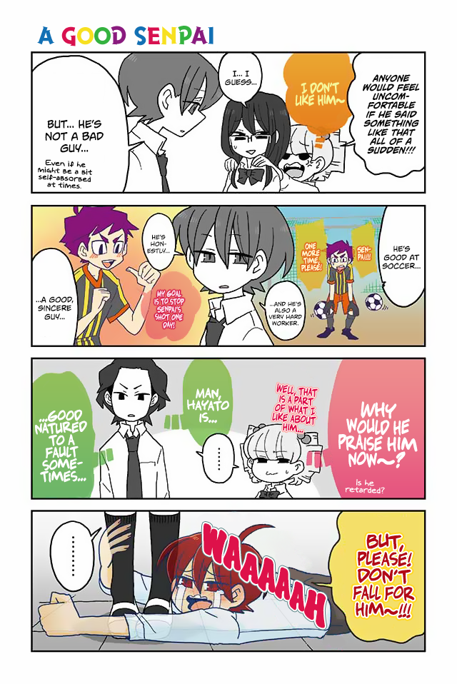 Mousou Telepathy Chapter 178 page 1 - Chapter 178: A Good Senpai