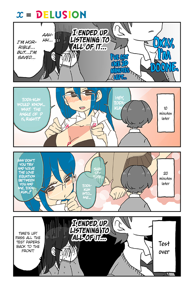 Mousou Telepathy Chapter 18 page 1 - Chapter 18: X = Delusion