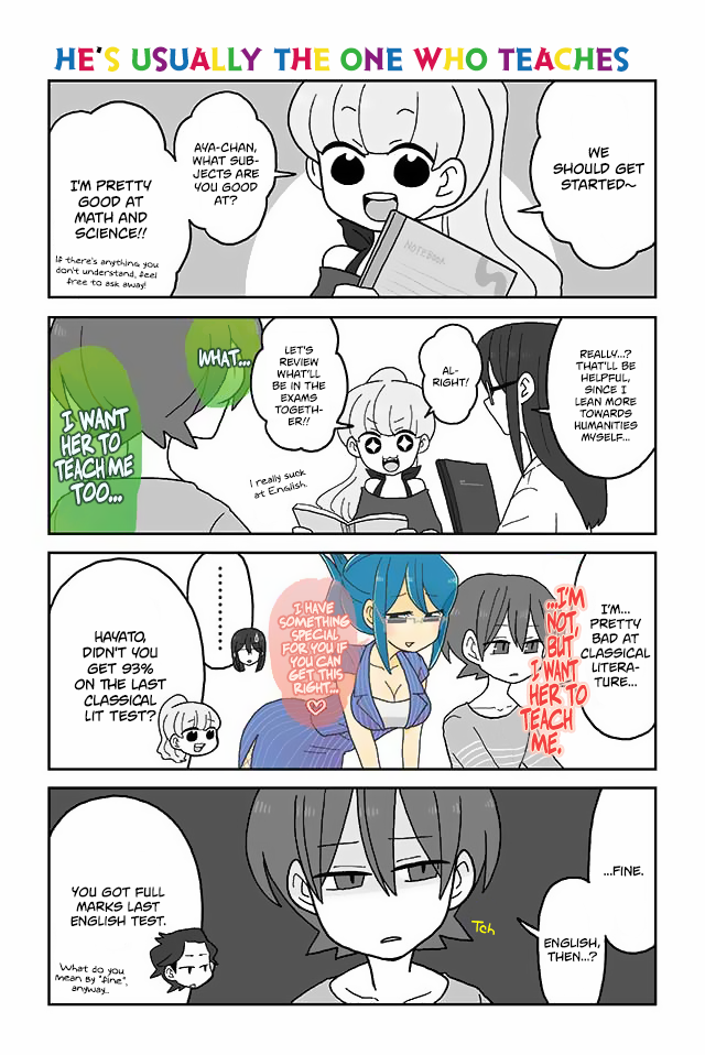 Mousou Telepathy Chapter 184 page 1 - Chapter 184: He's Usually The One Who Teaches