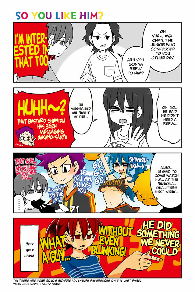 Mousou Telepathy Chapter 185 page 1 - Chapter 185: So You Like Him
