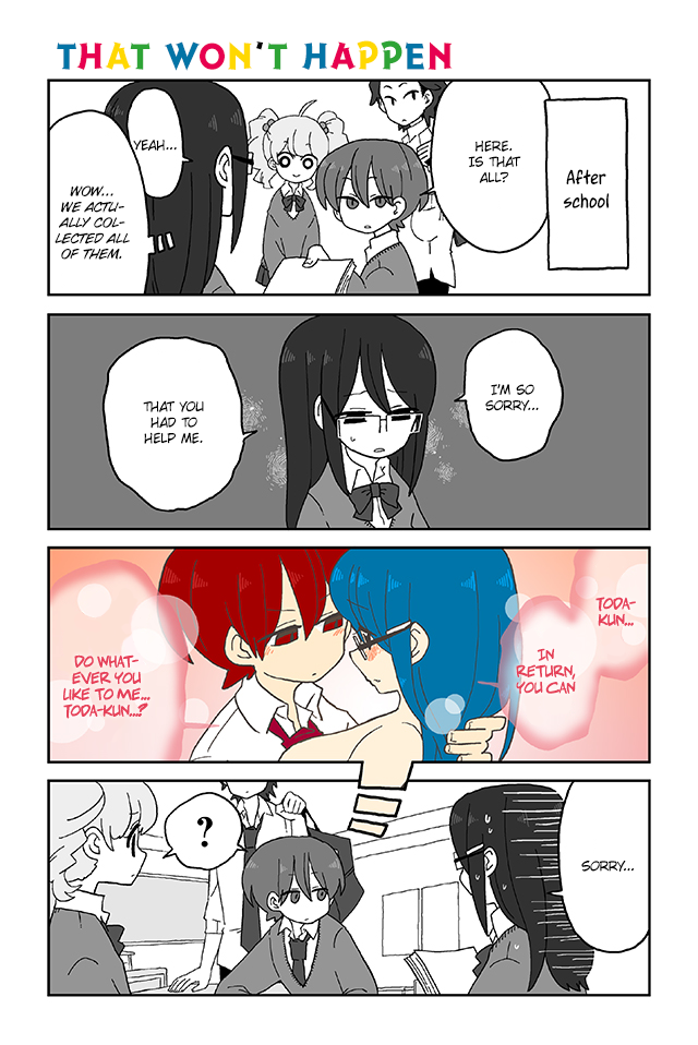 Mousou Telepathy Chapter 23 page 1 - Chapter 23: That Won't Happen
