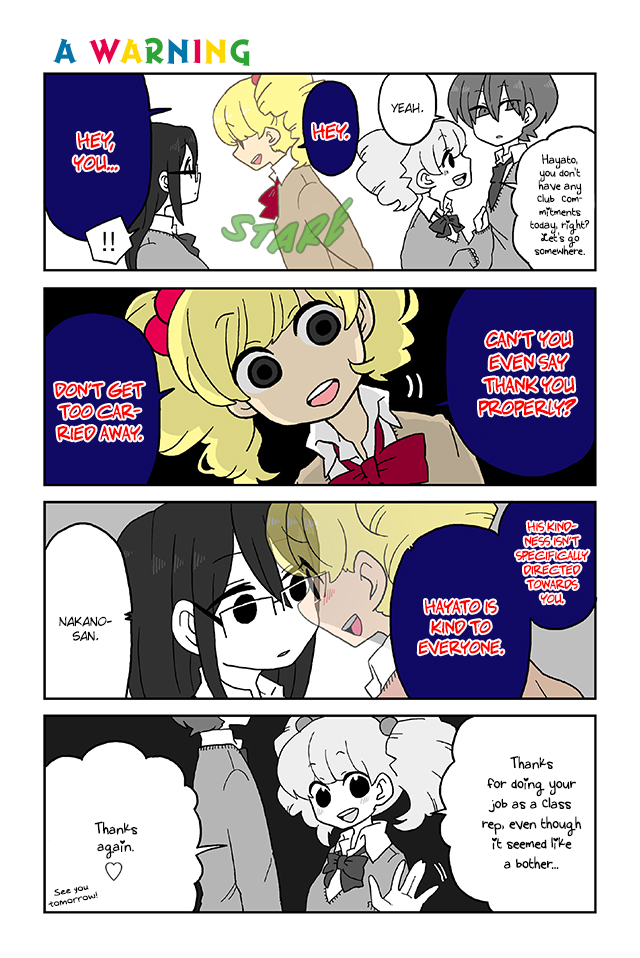 Mousou Telepathy Chapter 24 page 1 - Chapter 24: A Warning