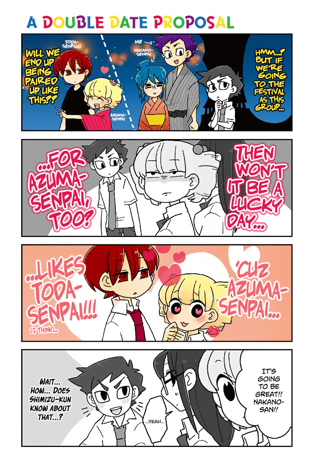 Mousou Telepathy Chapter 250 page 1 - Chapter 250: A Double Date Proposal