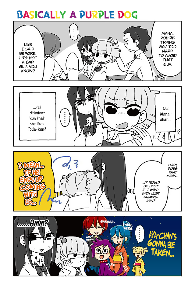 Mousou Telepathy Chapter 251 page 1 - Chapter 251: Basically a Purple Dog