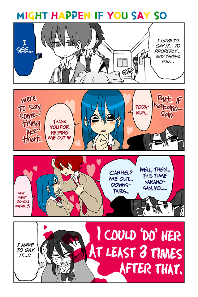 Mousou Telepathy Chapter 27 page 1 - Chapter 27: Might Happen if You Say So