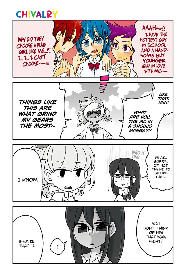 Mousou Telepathy Chapter 303 page 1 - Chapter 303: Chivalry