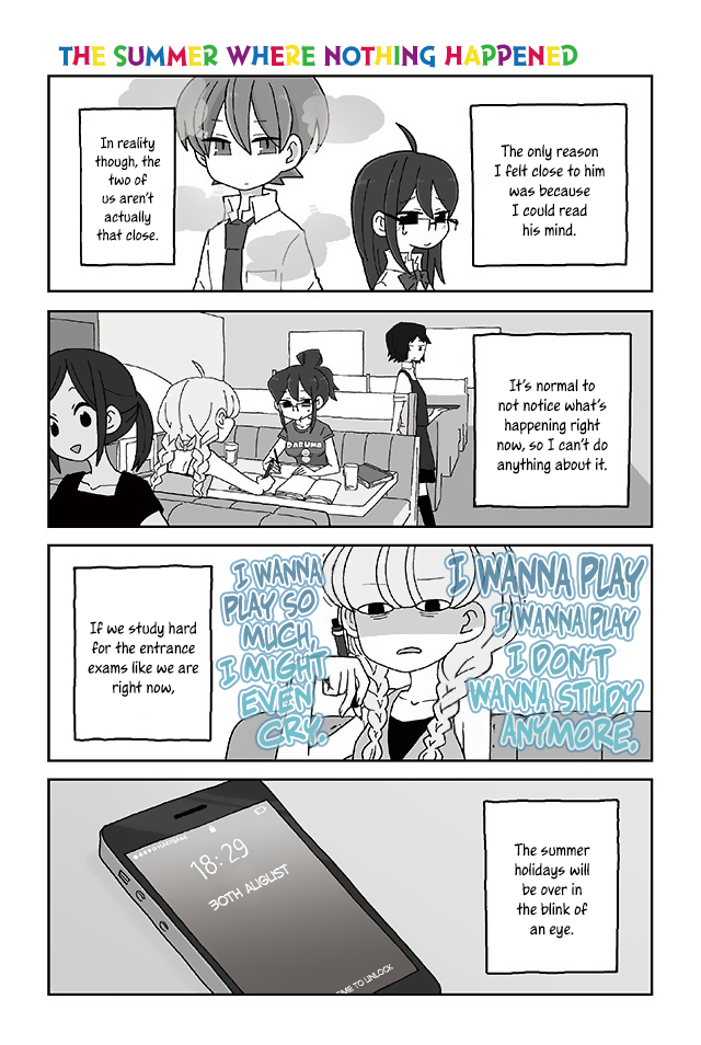 Mousou Telepathy Chapter 330 page 1 - Chapter 330: The Summer Where Nothing Happened