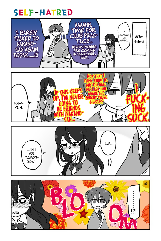 Mousou Telepathy Chapter 35 page 1 - Chapter 35: Self-Hatred