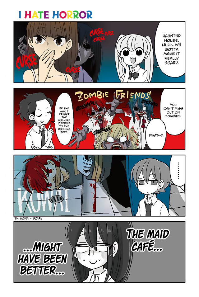 Mousou Telepathy Chapter 350 page 1 - Chapter 350: I Hate Horror