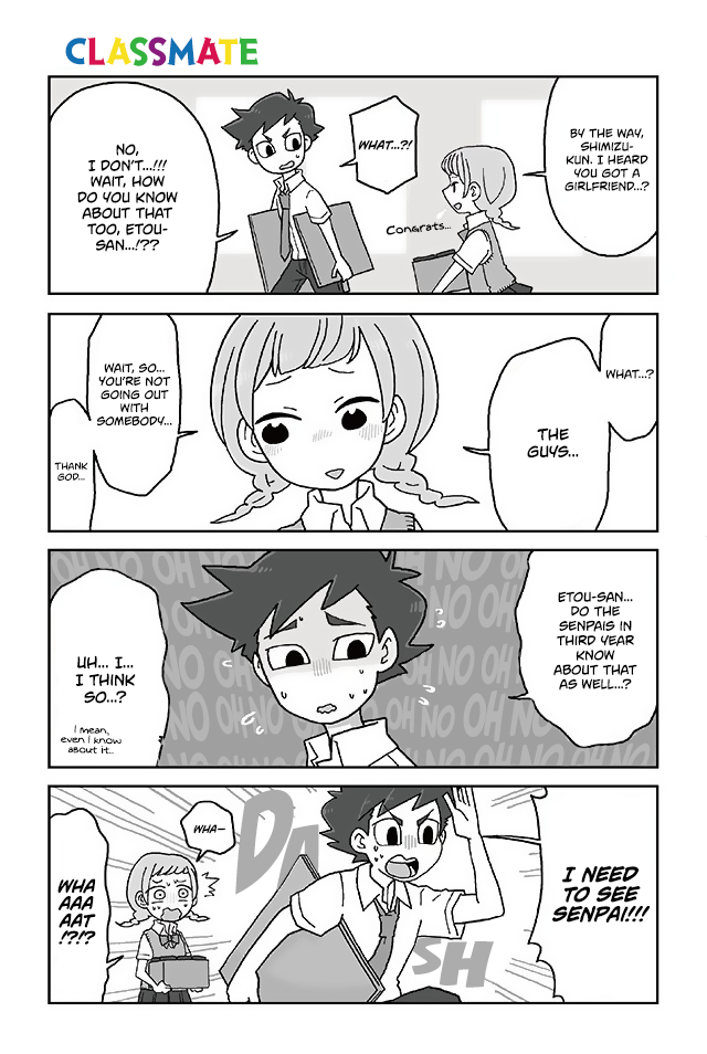 Mousou Telepathy Chapter 354 page 1 - Chapter 354: Classmate