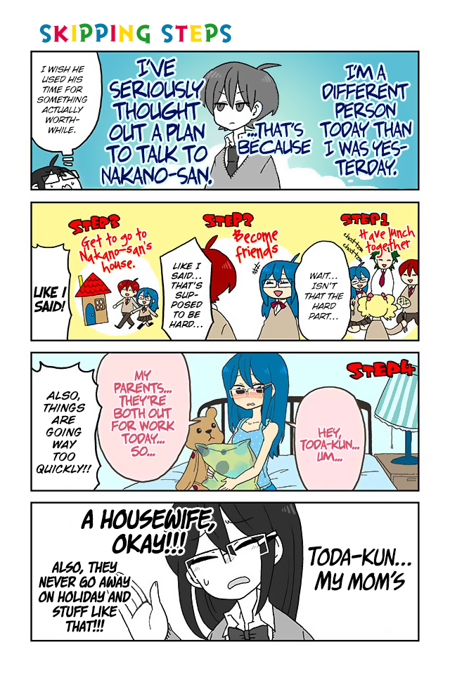 Mousou Telepathy Chapter 37 page 1 - Chapter 37: Skipping Steps