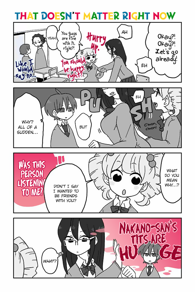 Mousou Telepathy Chapter 39 page 1 - Chapter 39: That Doesn't Matter Right Now