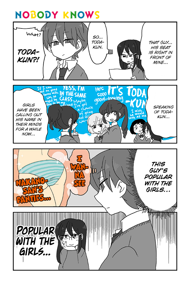 Mousou Telepathy Chapter 4 page 1 - Chapter 4: Nobody Knows