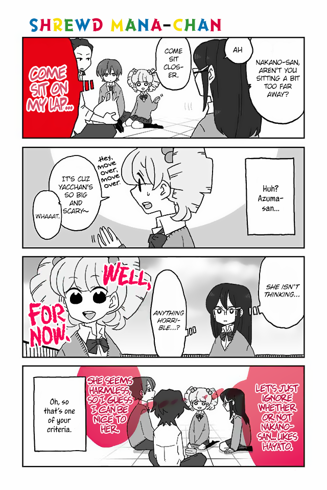 Mousou Telepathy Chapter 41 page 1 - Chapter 41: Shrewd Mana-chan
