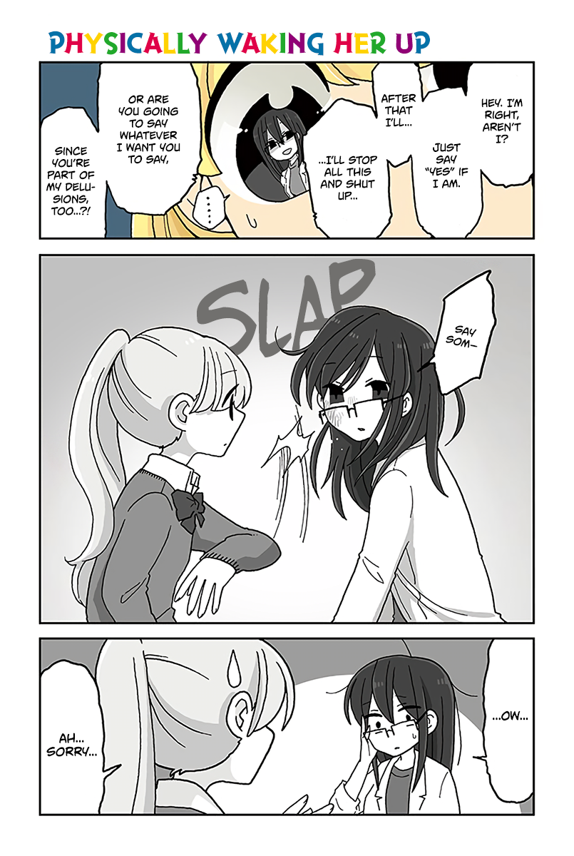 Mousou Telepathy Chapter 423 page 1 - Chapter 423: Physically Waking Her Up