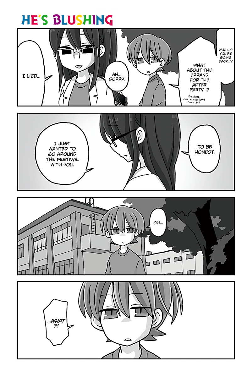 Mousou Telepathy Chapter 465 page 1 - Chapter 465: He's Blushing