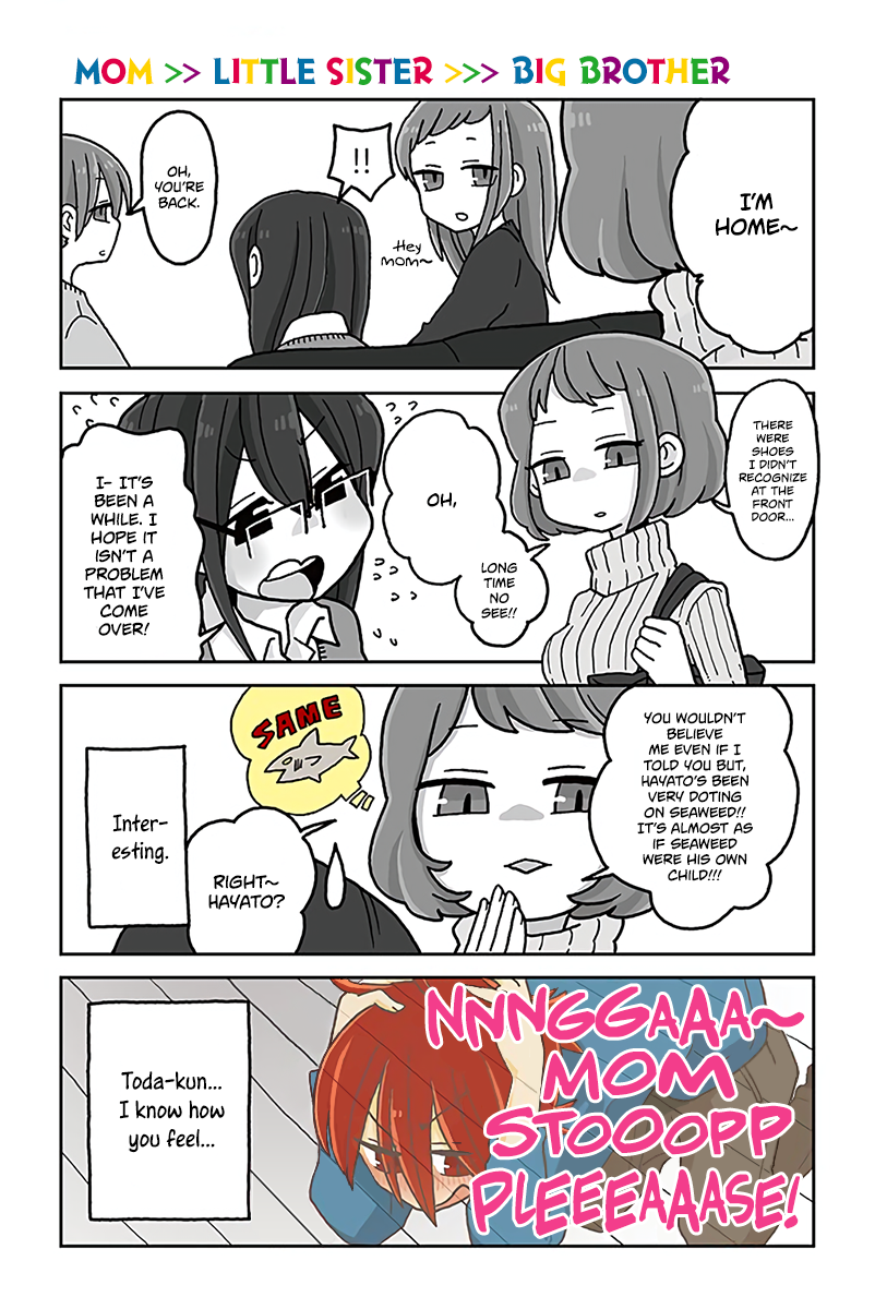 Mousou Telepathy Chapter 495 page 1 - Chapter 495: Mom >> Little Sister >>> Big Brother